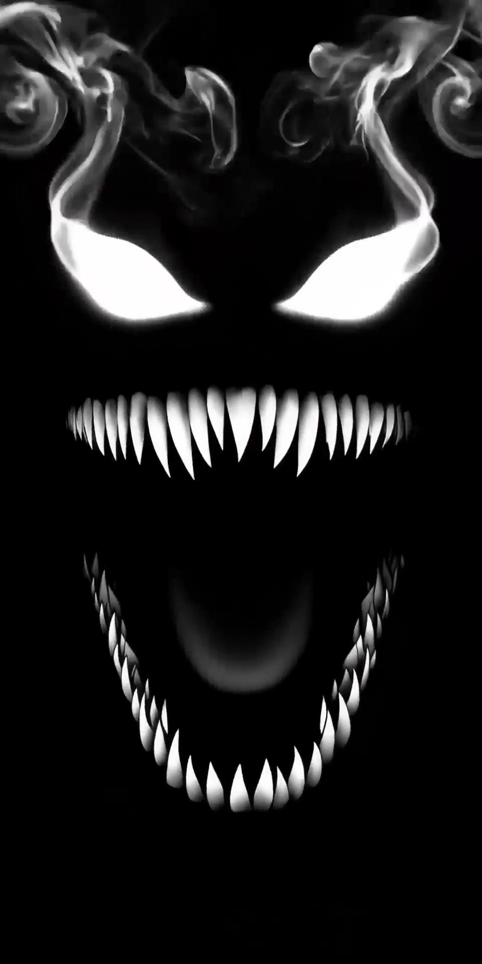 Glowing Demon Smile