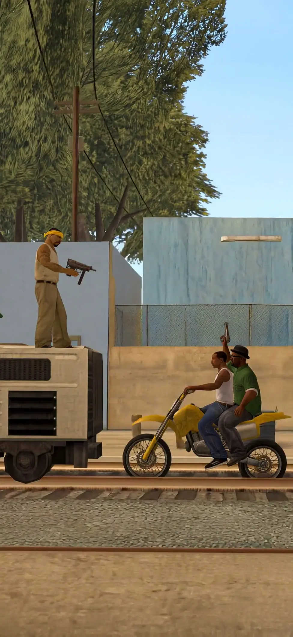 GTA San Andreas Grove Street Action Live Wallpaper
