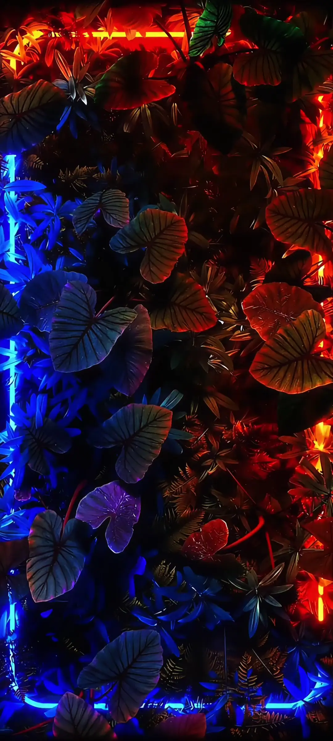 Neon Jungle Live Wallpaper in 4K for Mobile Devices