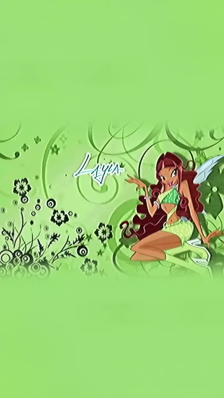 Winx Club Layla Frutiger Aero Anime Live Wallpaper
