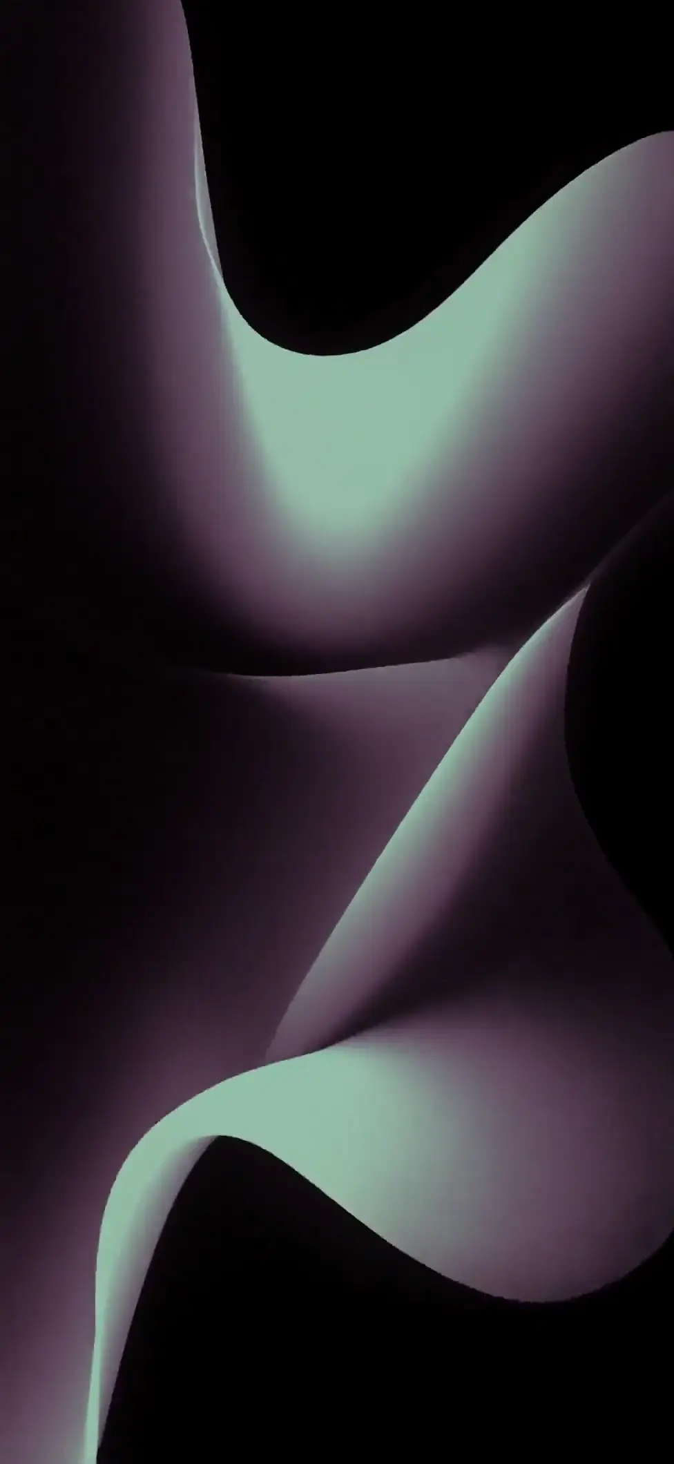 Abstract Teal and Purple Fluid Gradient 4K Wallpaper