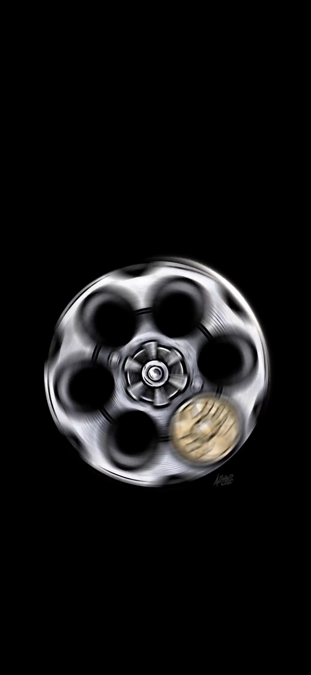 Spinning Revolver Cylinder