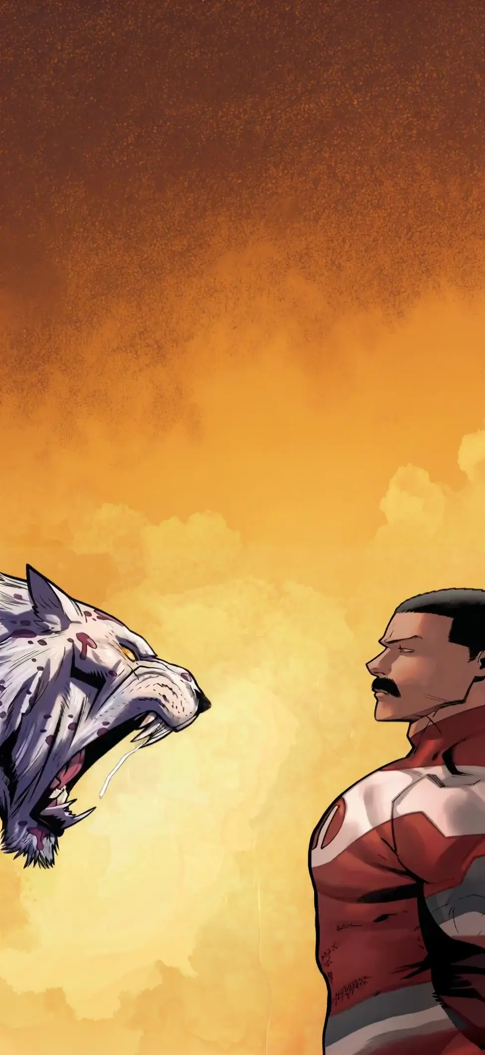 Invincible Battle Beast Comic 4K Live Wallpaper